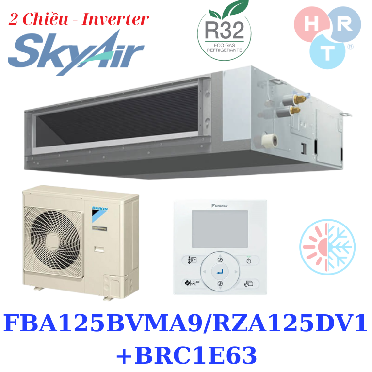 Điều Hòa Daikin Skyair FBA125BVMA9/RZA125DV1+BRC1E63